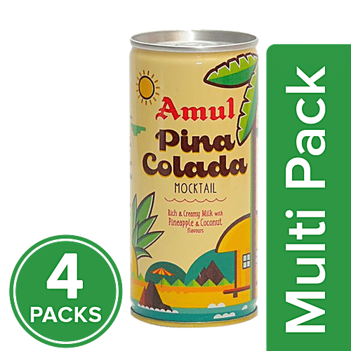 Amul Pina Colada, 4x200 ml Multipack 