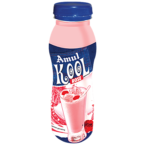 Amul Kool - Rose, 4x180 ml Multipack 