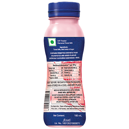 Amul Kool - Rose, 4x180 ml Multipack 