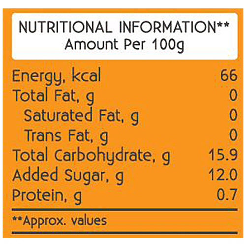 Amul Tru Orange, 4x180 ml Multipack 
