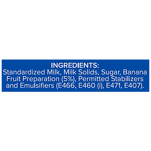 Amul Banana Milk Shake, 4x200 ml Multipack 