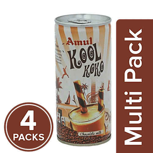 Amul Kool - Koko, 4x200 ml Multipack 