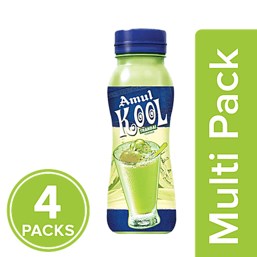Amul Kool - Thandai Flavour, 4x180 ml Multipack 