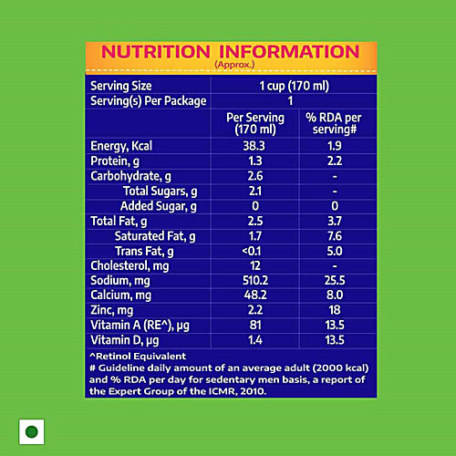 Cavins Masala Chaasa, 4x200 ml Multipack 