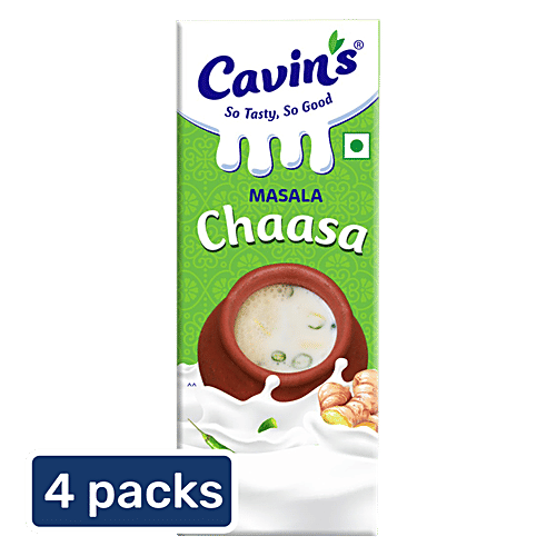 Cavins Masala Chaasa, 4x200 ml Multipack 