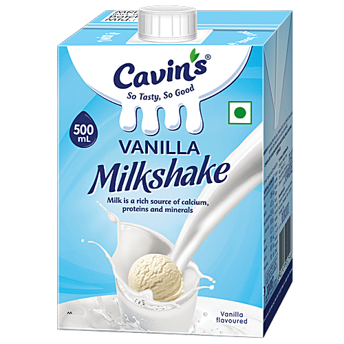 Cavins Vanilla Milkshake, 3x500 ml Multipack 