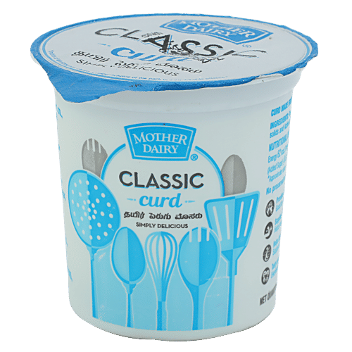 mother dairy Dahi - Made From Toned Milk, 4x200 g Multipack 