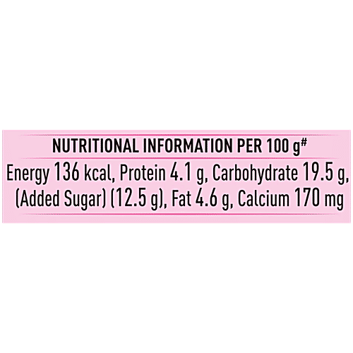 mother dairy Fruit Yoghurt - Raspberry, 5x100 g Multipack 