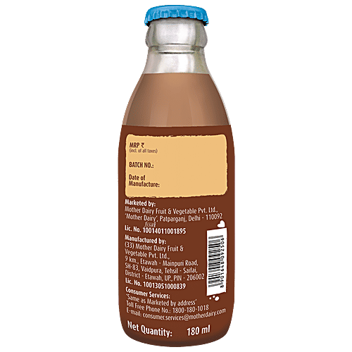 mother dairy Chocolate Flavoured Milk, 4x180 ml Multipack 