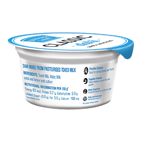 mother dairy Classic Dahi, 5x85 g Multipack 