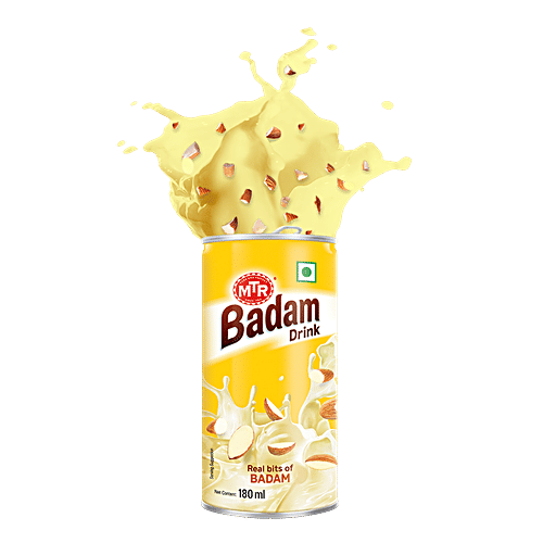 MTR Badam Drink - With Badam Bits, 4x180 ml Multipack 