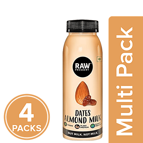 Buy Raw Pressery Dates Almond Milk Lactose Free, Dairy Free, Vegan