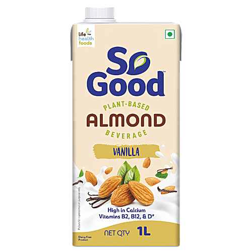 So Good Almond Milk - Vanilla, 1 L Multipack 