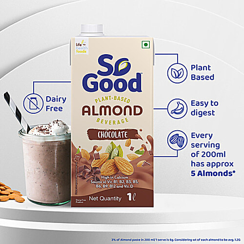 Buy So Good Almond Milk Chocolate, Rich In Calcium Online at Best