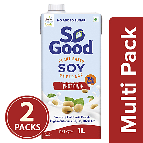 Buy So Good PlantBased Soy Beverage Protein+ Online at Best Price of