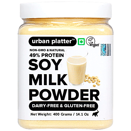Urban Platter Soy Milk Powder, 2x400 g Multipack 