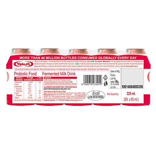 Buy Yakult Probiotic Health Drink Online at Best Price of Rs 320