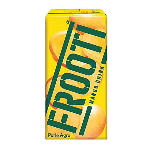 Frooti Fresh 'N' Juicy Mango Drink, 4x160 ml Multipack 