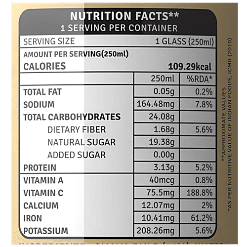 Raw Pressery Cold Extracted Juice - Guava Blend, 4x250 ml Multipack 