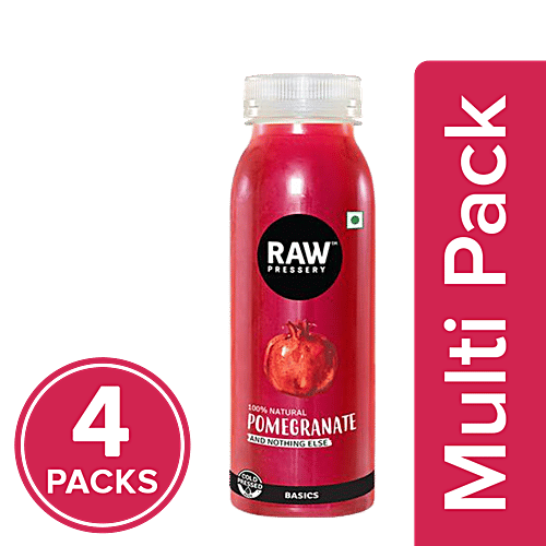 Buy Raw Pressery 100 Natural Cold Pressed Juice Pomegranate Online