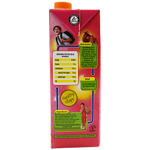 Real Fruit Juice - Masala Pomegranate, 2x1 L Multipack 