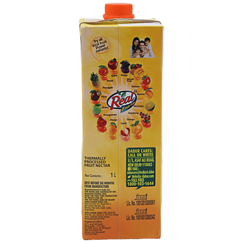 Real Fruit Juice - Alphonso Mango, 2x1 L Multipack