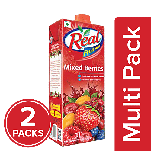 Real Real Mixed Berries, 2x1 L Multipack 