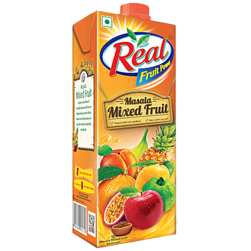 Real Masala Mixed Fruit, 2x1 L Multipack 