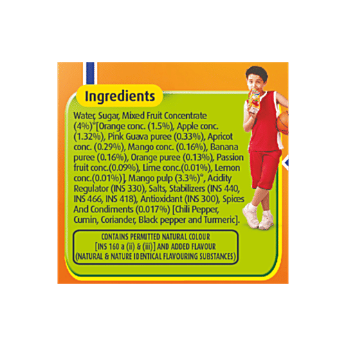 Real Masala Mixed Fruit, 2x1 L Multipack 