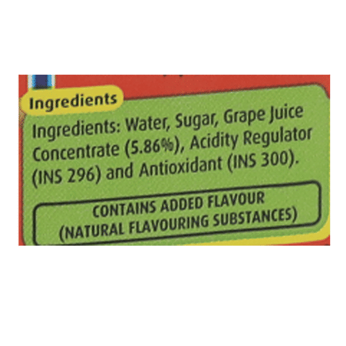 Real Fruit Power Juice - Grape, 4x200 ml Multipack 