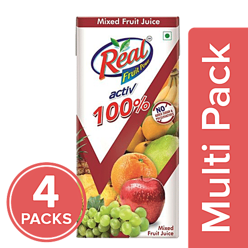 Buy Real Activ 100 Juice Mixed Fruit Online at Best Price of Rs 120