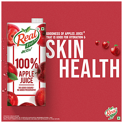Buy Real Activ Fruit Juice 100 Apple With No Added Sugars