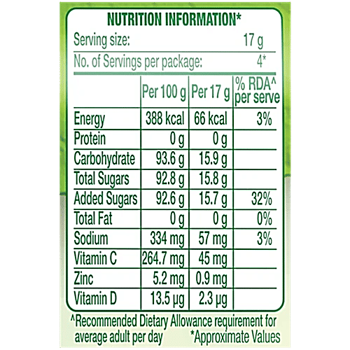 Tang Lemon Instant Drink Mix, 4x75 g Multipack 