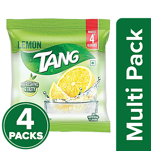 Tang Lemon Instant Drink Mix, 4x75 g Multipack 