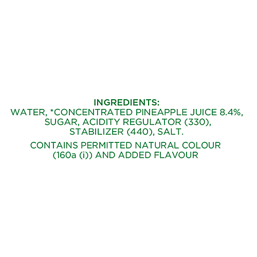 Tropicana Delight Fruit Juice - Pineapple, 2x1 L Multipack 