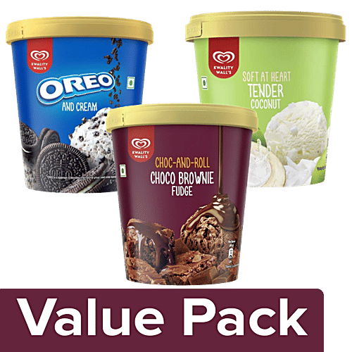 Buy kwality walls Frozen DessertOreo & Creme 700ml+Tender Coconut