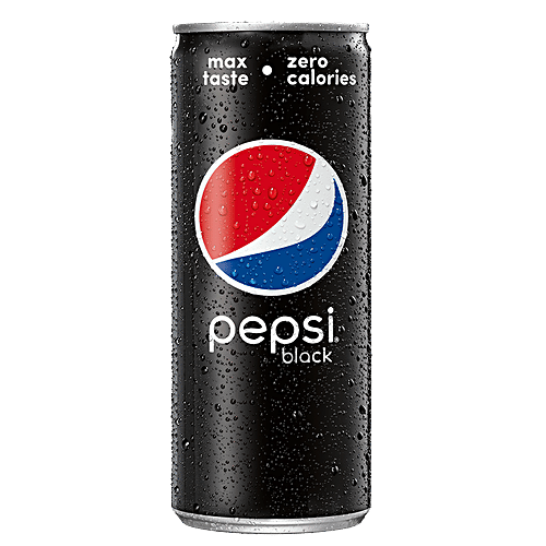 Buy Pepsi Pepsi Soft Drink Black, Slim 250 ml Can Online at Best