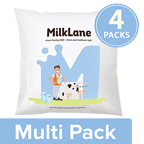 Buy MilkLane UHT Processed Homogenized Toned Milk Online at Best Price of Rs null bigbasket