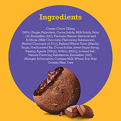 Cadbury Chocobakes Choc Filled Cookies, 2x150 g Multipack 