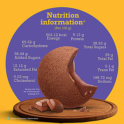 Cadbury Chocobakes Choc Filled Cookies, 2x150 g Multipack 