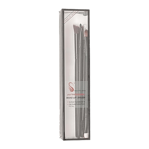 bb Combo Beautiful Show EyeBrush BB1209 5pcs+Lakme Perfecting LiquidFoundation 27mlMarble, Combo 2 Items 