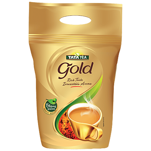 Tata Tea Gold Leaf Tea 1 kg + Leaf Tea 250 g, Combo 2 Items 