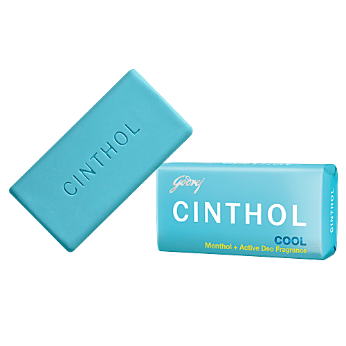 Cinthol Cool Bath Soap - 99.9% Germ Protection, 8x100 g Multipack 