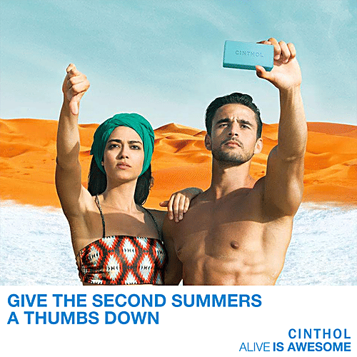 Cinthol Cool Bath Soap - 99.9% Germ Protection, 8x100 g Multipack 