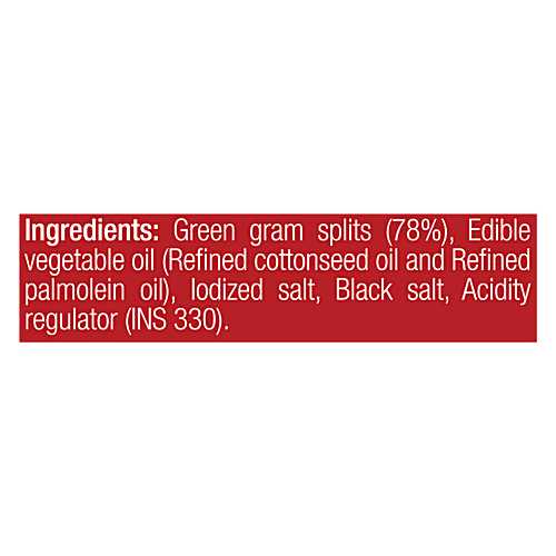 Tasties Moong Dal, 3x150 g Namkeen