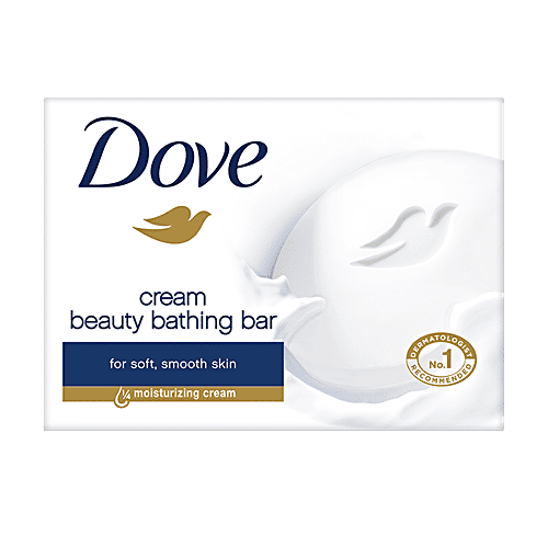 Dove Cream Beauty Bathing Bar, 5x100 g Multipack 