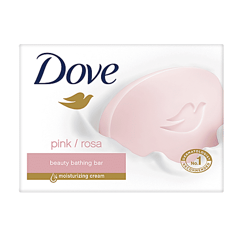 Dove Pink/Rosa Beauty Bathing Bar, 6x100 g Multipack 