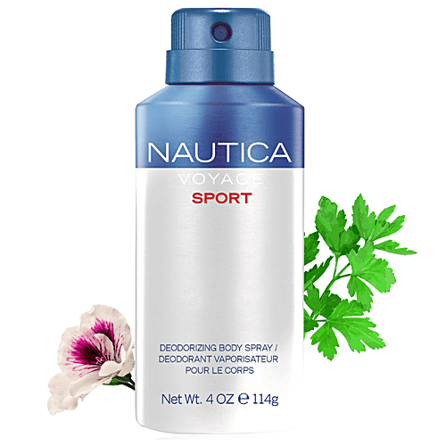 Nautica Voyage Man Sport Deodorant Spray, 2x150 ml Multipack