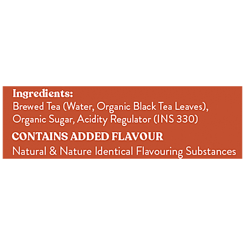 Brewhouse Tea Brewing Co. Classic Peach Ice Tea, 4x350 ml Multipack 