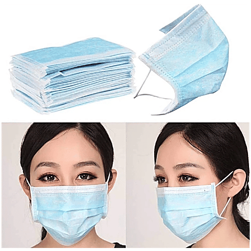Octus 3-Layer Surgical Face Masks, 5x10 pcs (Multipack) 